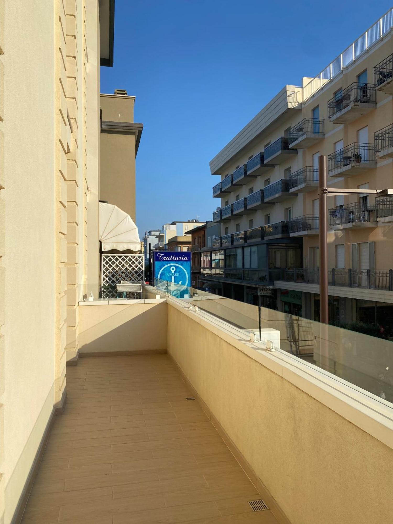 Marina Beach Aparthotel Rimini Exterior foto